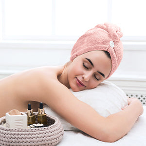 Toalla de secado rápido para el cabello