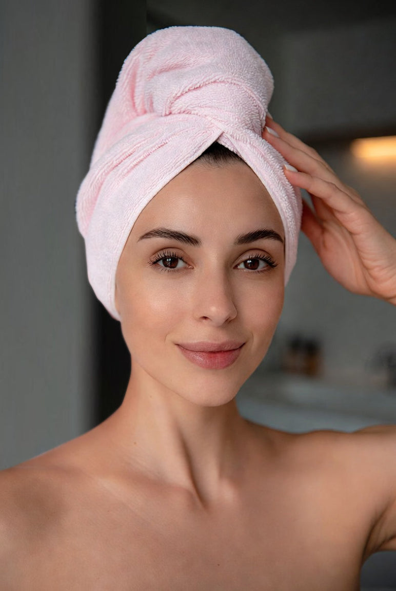 Toalla de secado rápido para el cabello