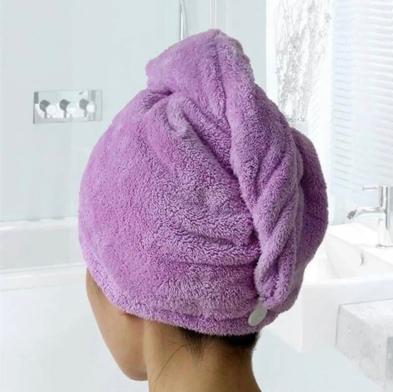 Toalla de secado rápido para el cabello